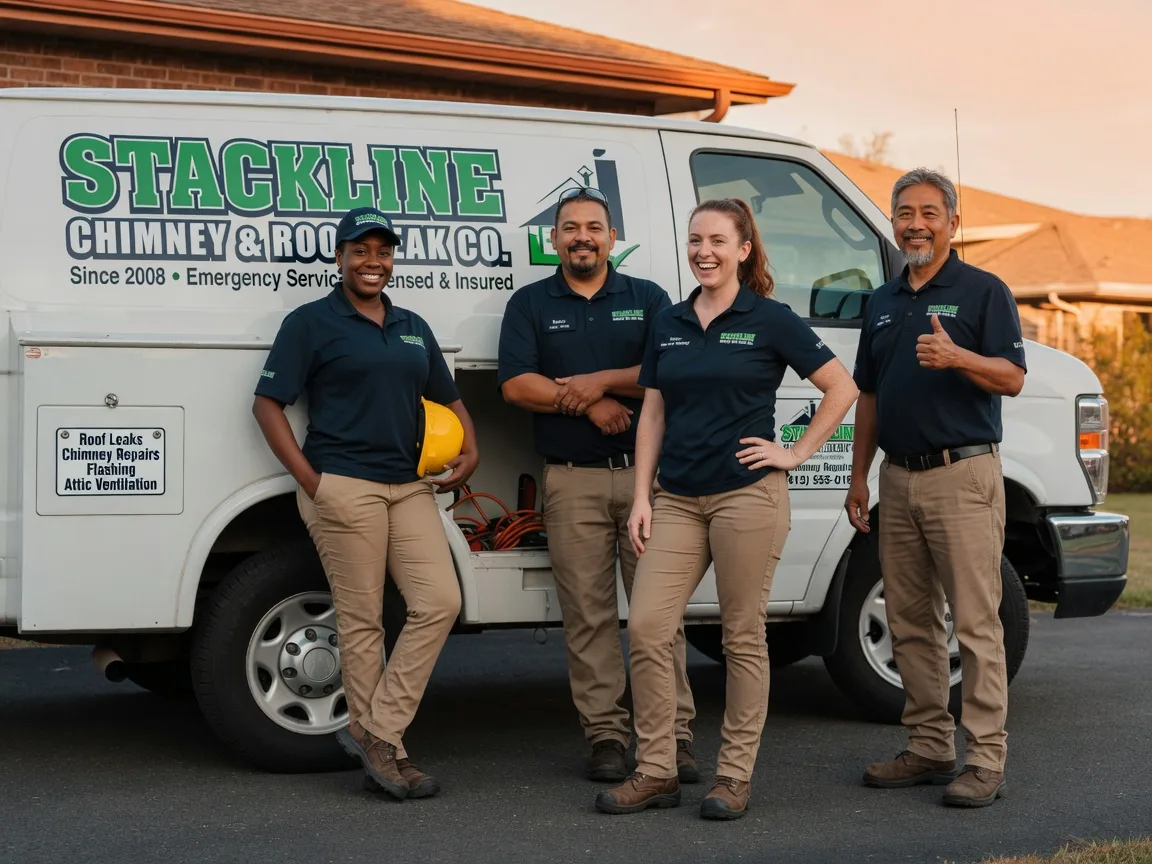 Chimney flashing repair company in Short Creek, WV